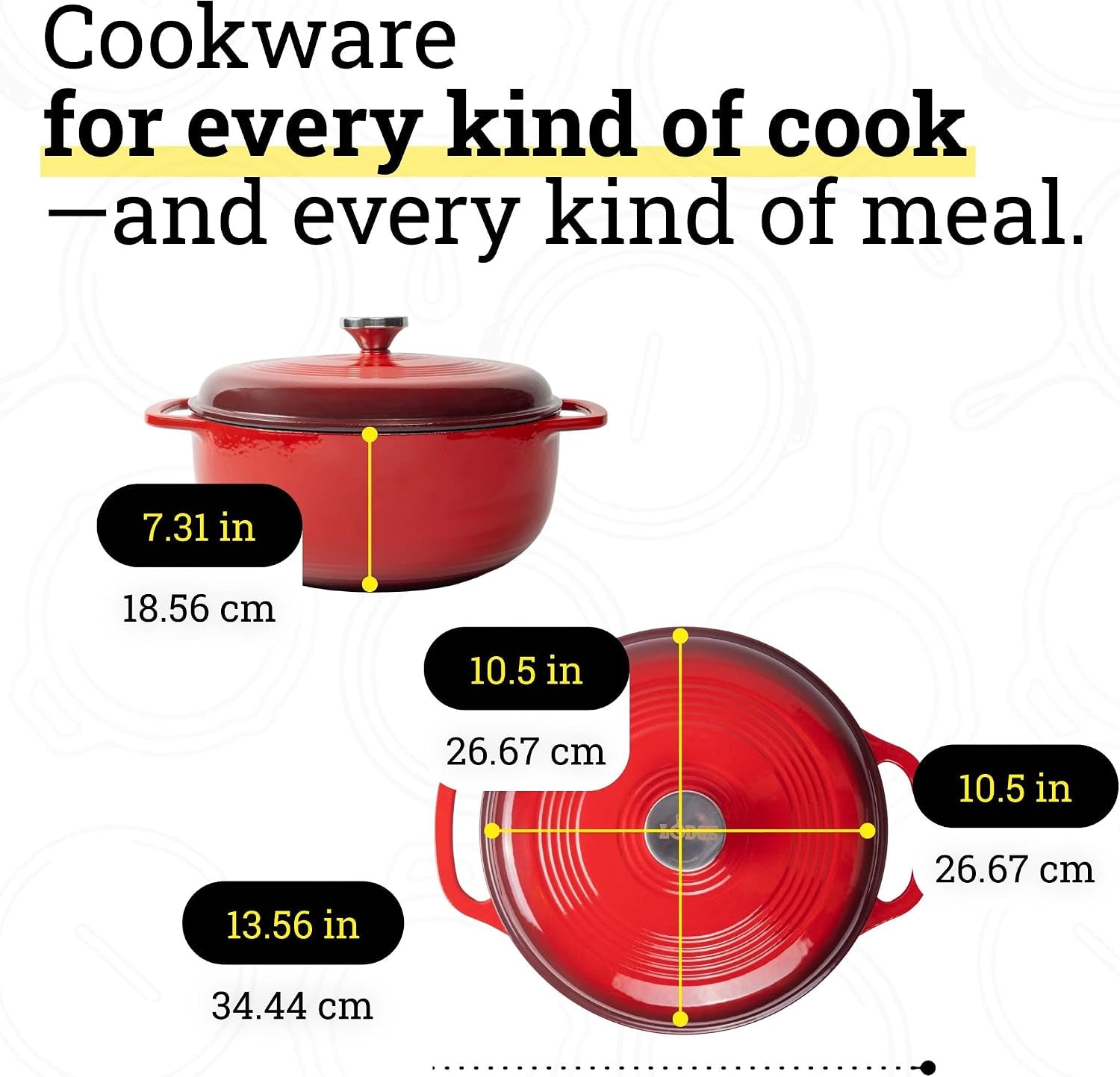 essential-enamel-cast-iron-dutch-oven-6-quart-island-spice-red-ideal-for-bread-baking-braising-marinating-slow-cooking-features-moisture-sealing-lid-dual-handles