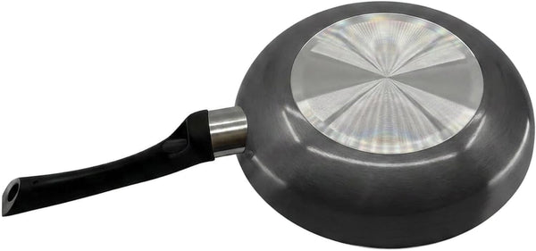 20-Piece Ceramic Metallic Cookware Set, Nonstick - Platinum | 20-Piece Cookware Set with Ceramic Nonstick Interiors, Glass Lids, Utensils, Strainer, Pads, and Griddle Pan.6