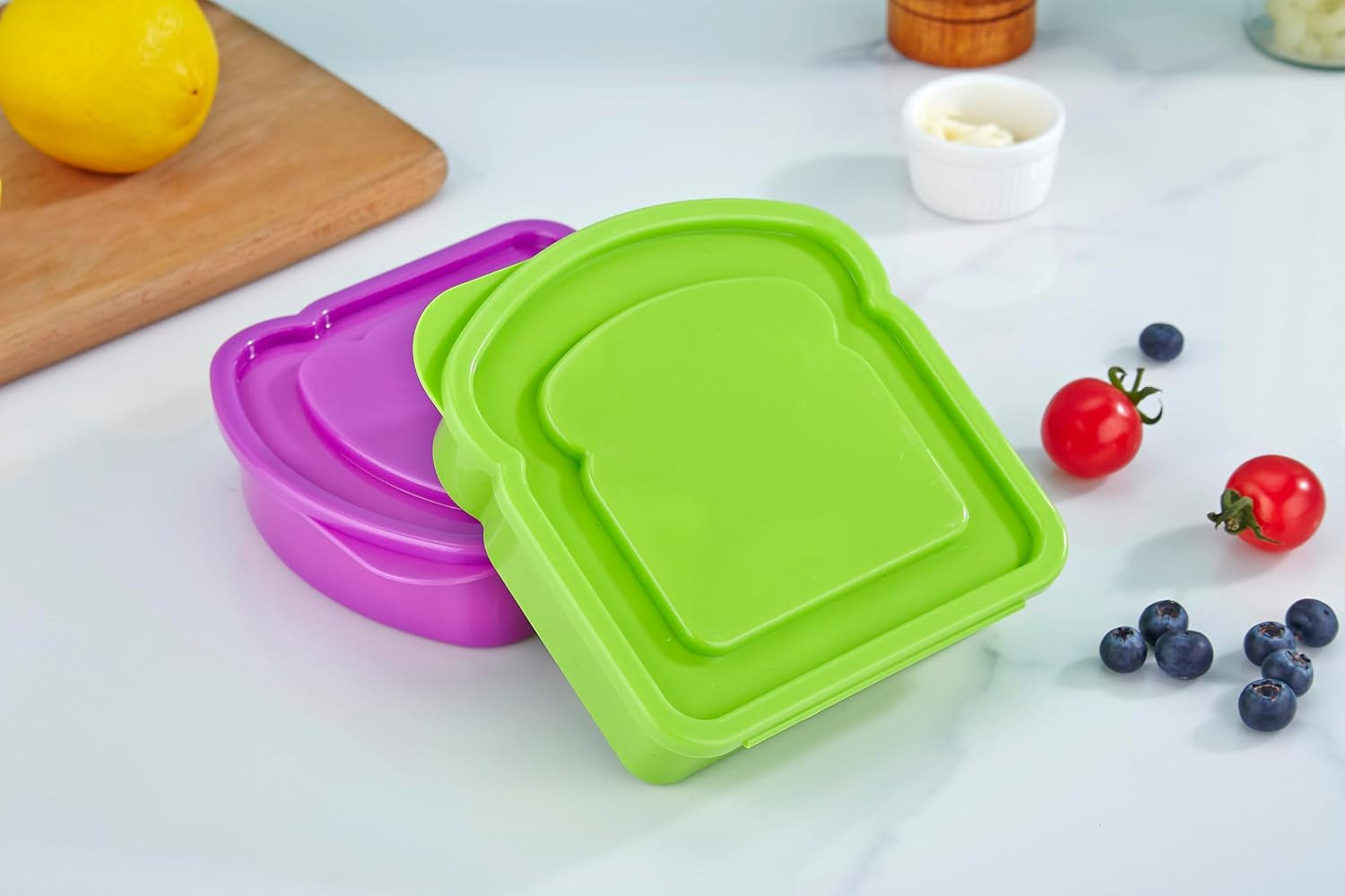 4-pack-fun-size-sandwich-containers-connected-lid-assures-top-bottom-always-make-it-home-reusable-bpa-free-plastic-sandwich-box-use-for-fruit-salad-lunch-box-snacks-and-food-storage