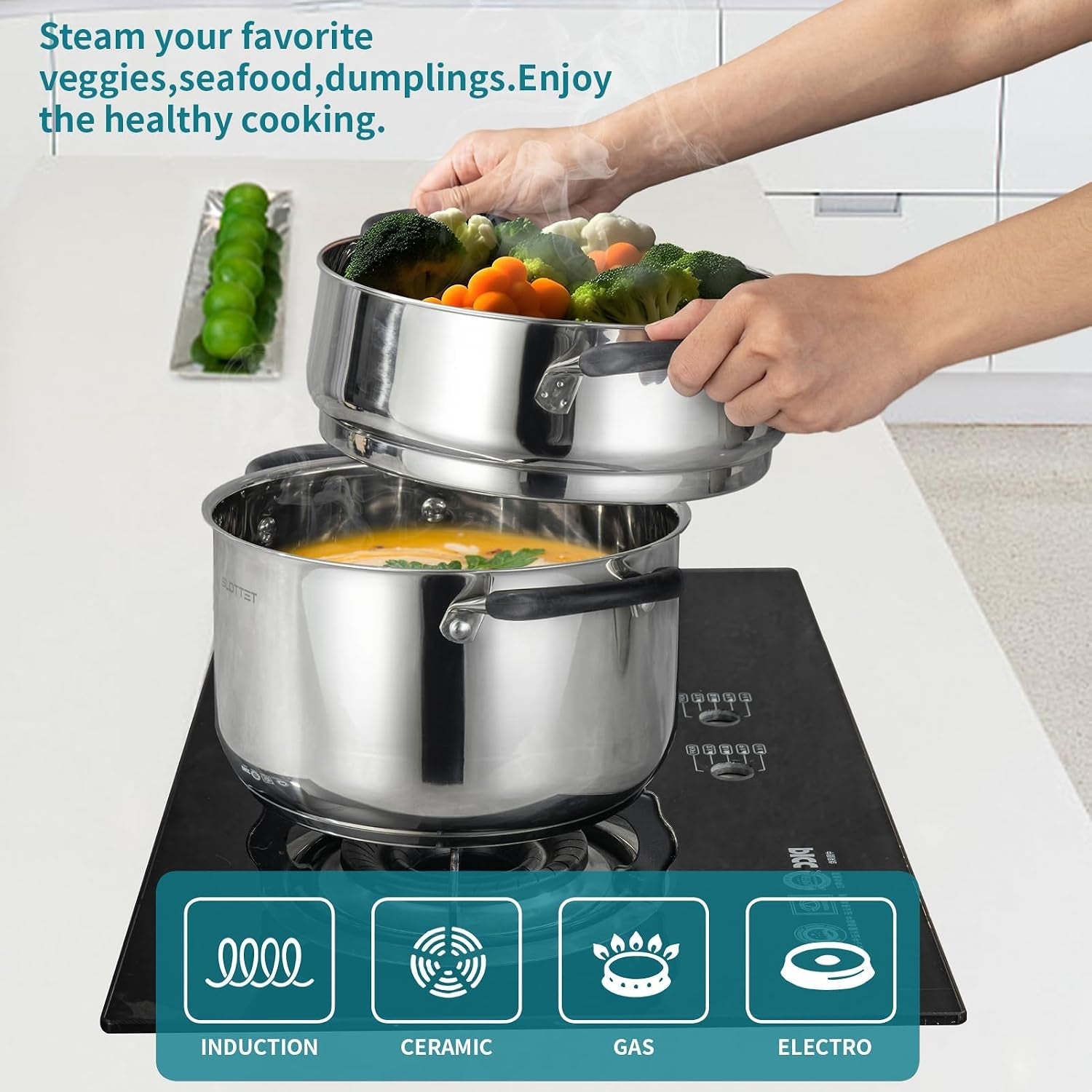 6-quart-stainless-steel-stock-pot-with-steamer-6-qt-multipurpose-stockpot-with-stay-cool-silicone-handle-and-glass-lid-soup-pot-for-cooking