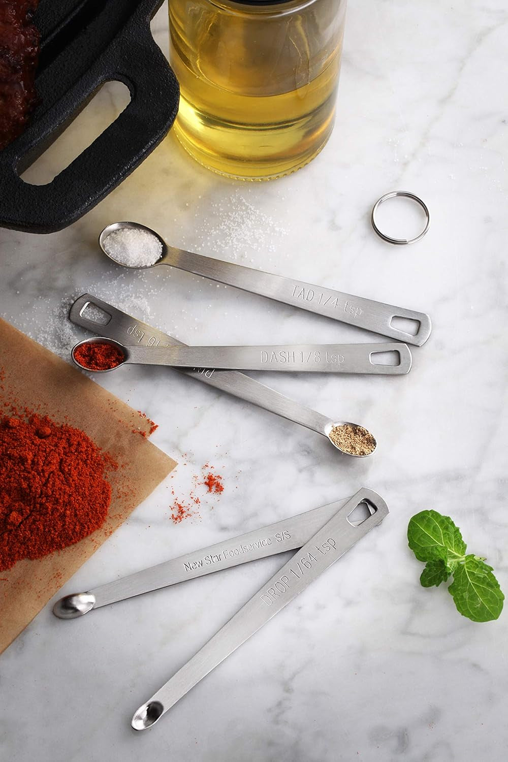42924-stainless-steel-mini-measuring-spoons-set-5-piece-small-metal-measuring-spoon-set-for-spices-baking-cooking-dash-pinch-smidgen-drop-tad-silver