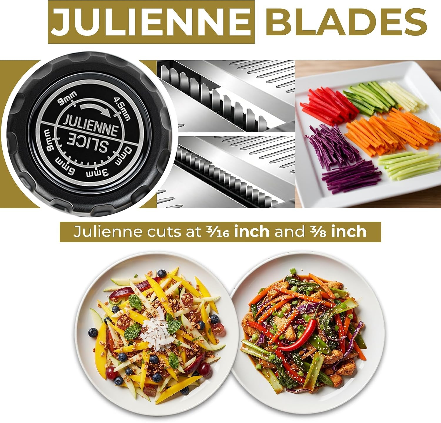 gramercy-mandoline-slicer-for-kitchen-with-12-slice-settings-black-edition-slice-from-paper-thin-to-thick-cut-with-stainless-steel-frame-and-rotating-blade-non-slip-base-gloves-and-guard-included