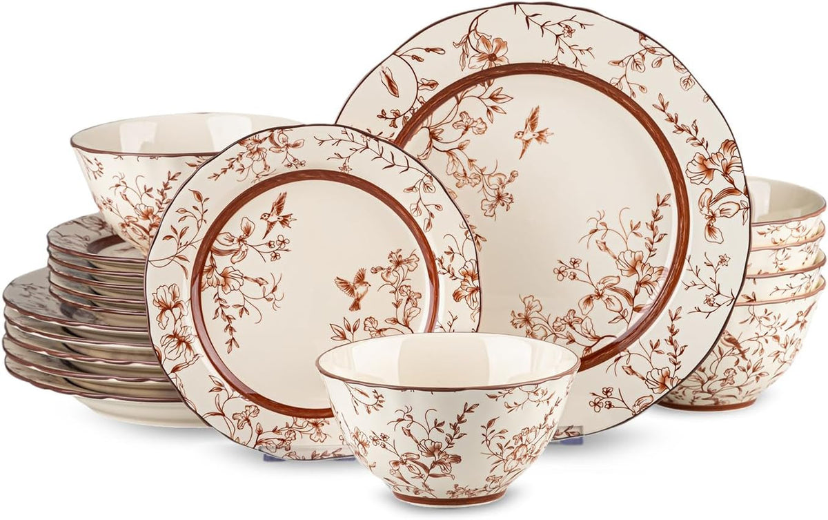 ceramic-dinnerware-set-series-western-ⅰbird-on-branch