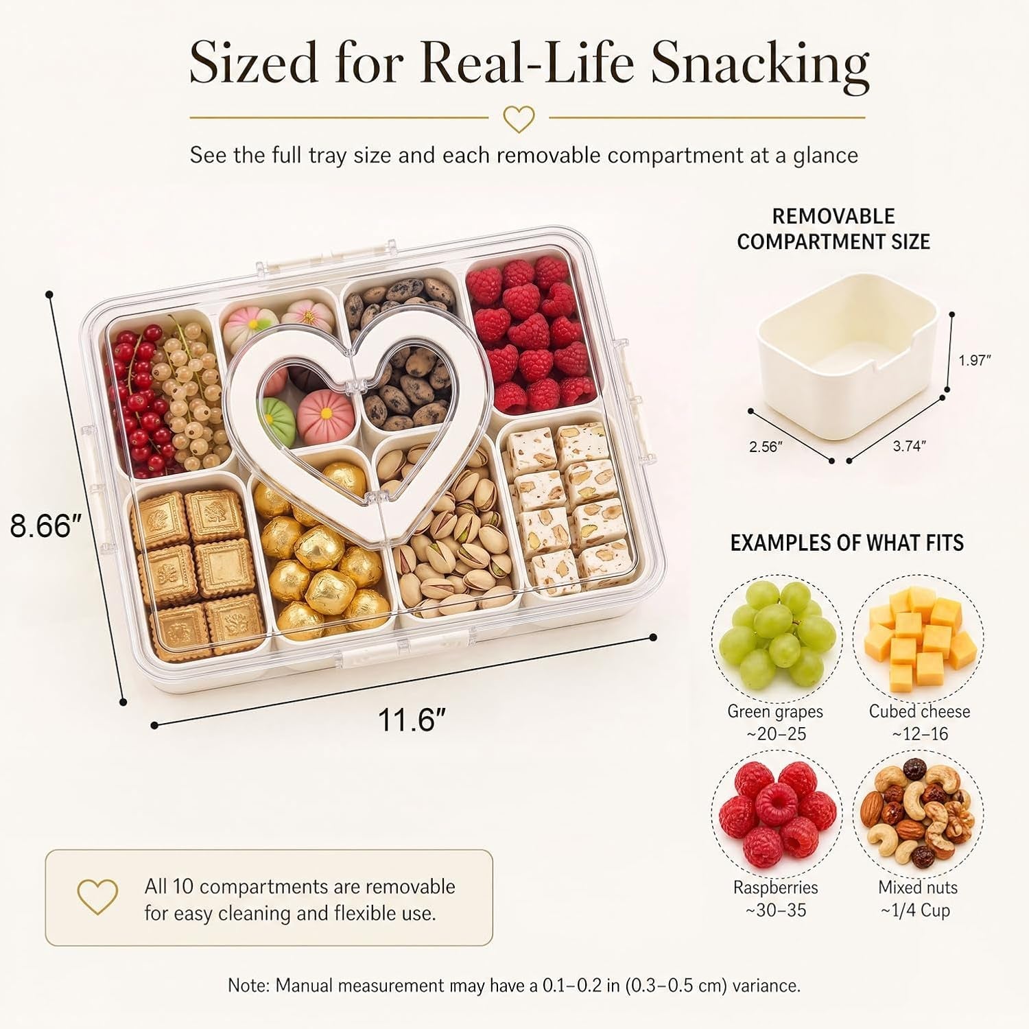 snackle-box-container-with-leakproof-lid-and-handle-8-compartment-divided-serving-tray-with-removable-containers-spill-proof-portable-snack-tray-for-kids-snacks-fruit-candy-nuts-picnic-parties