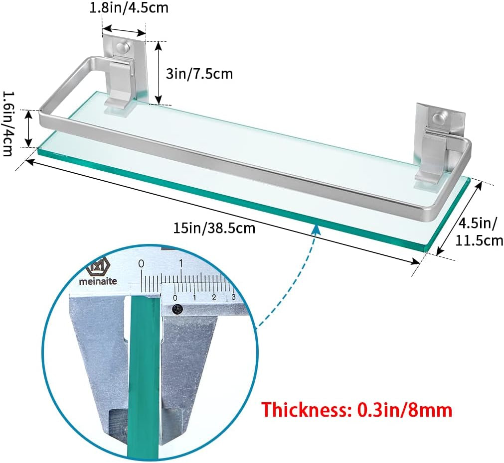 2-pack-tempered-glass-bathroom-shelf-with-rail-15-x-4-5-rectangular-shower-caddy-wall-mounted-floating-shampoo-holder-for-lavatory-kitchen-living-room