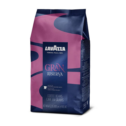 Lavazza Gran Riserva Whole Bean Coffee Blend, Dark Espresso Roast, 2.2LB Bag Authentic Italian10