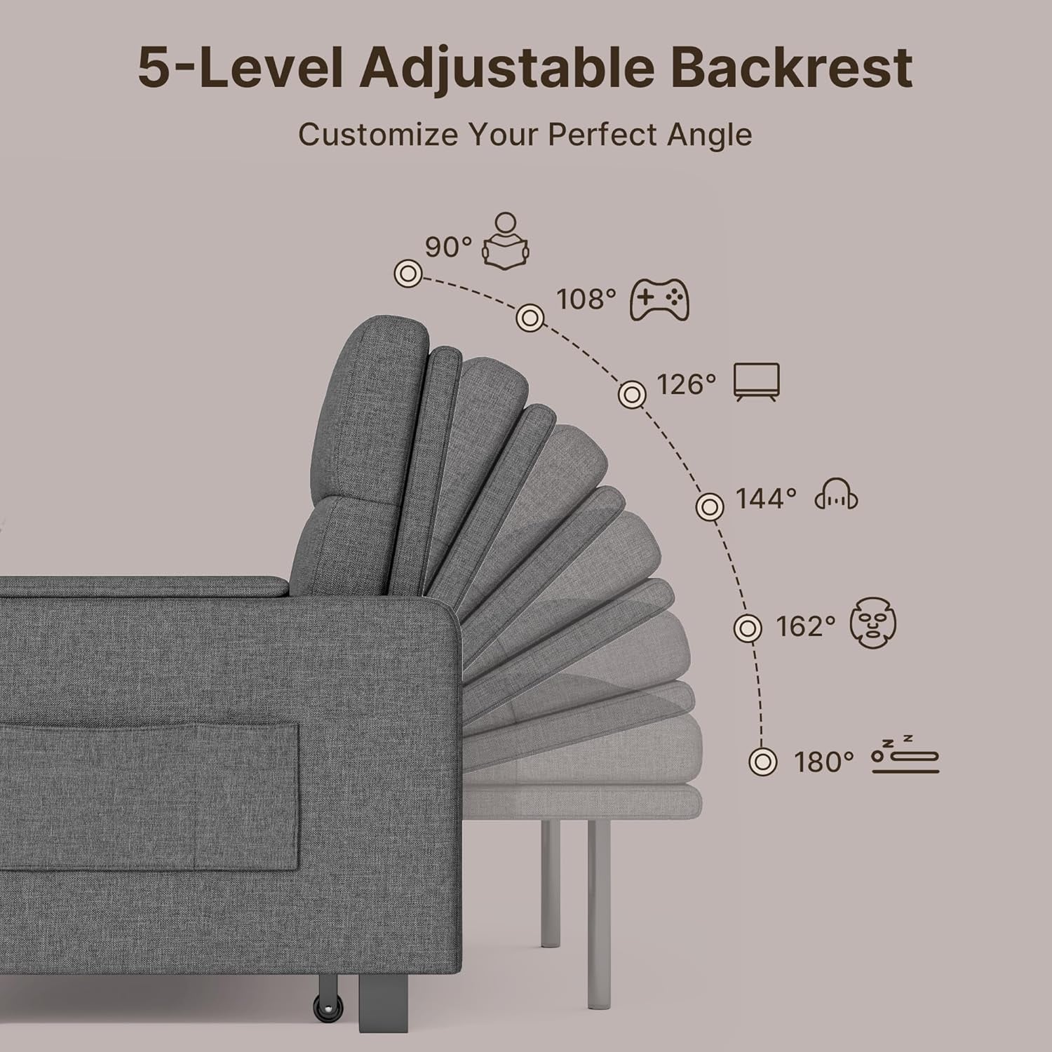 convertible-sofa-bed-modern-couch-bed-small-loveseat-sleeper-grey