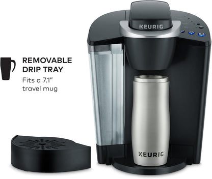 K-Classic Single Serve K-Cup Pod Coffee Maker, with 3 Brew Sizes, 48Oz Removable Reservoir, Black3