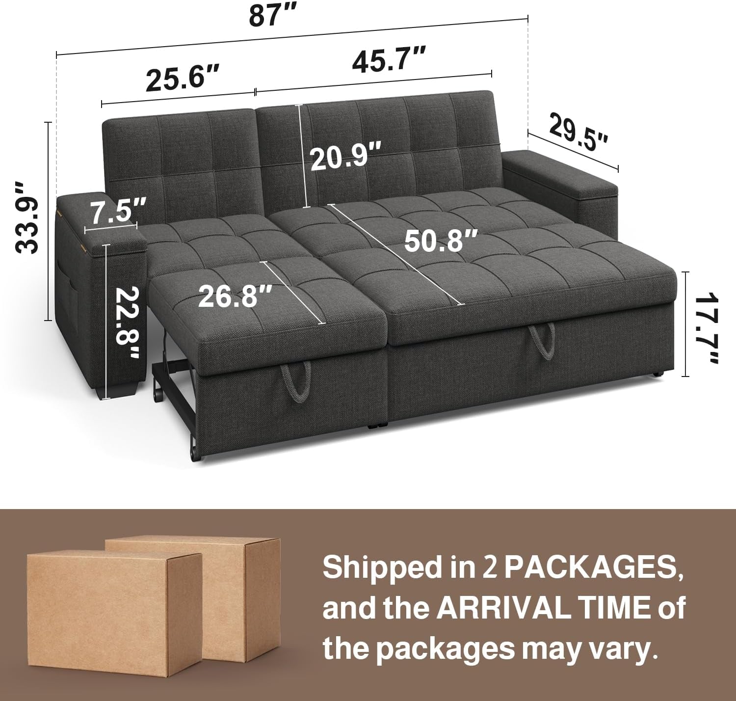 87-convertible-sofa-bed-pull-out-couch-for-small-spaces-dark-gray