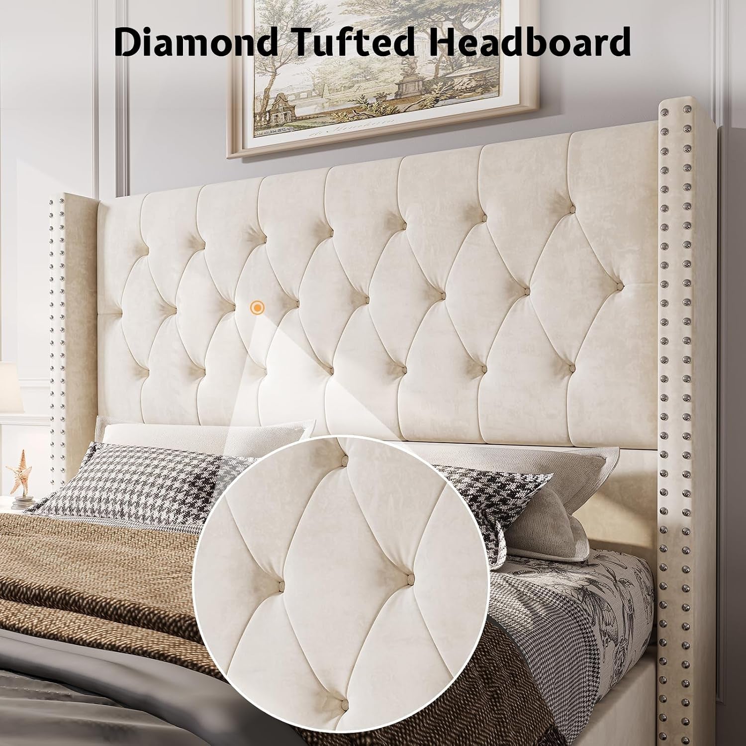 queen-velvet-bed-frame-with-49-2-tall-wingback-headboard-cream