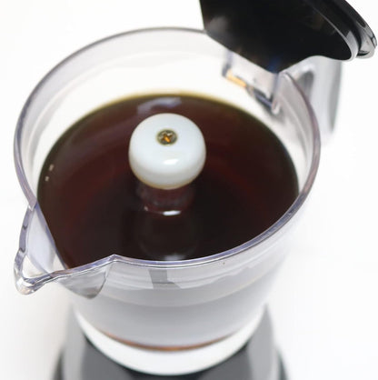 Cuban Coffee Maker, 6 or 3Cup Electric Espresso Coffee Maker | Portable Cafeteras Electricas Modernas, Electric Moka Pot with Detachable Base & Overheat Protection, Coffee Gift7