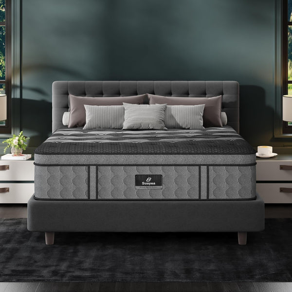 King Size Mattress 16 Inch, Upgraded Luxury Hybrid King Mattress in a Box1