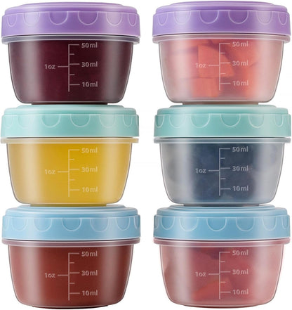 Salad Dressing Container to Go with Lids Dishwasher and Microwave Safe1