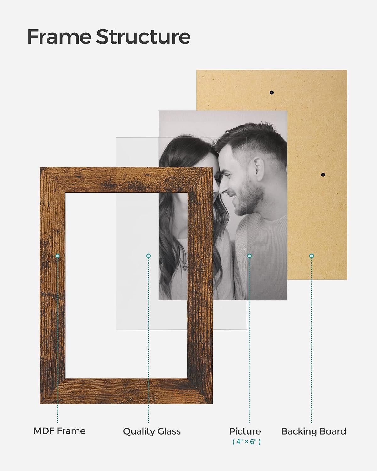 songmics-collage-picture-frames-for-wall-decor-10-pack-4x6-glass-front