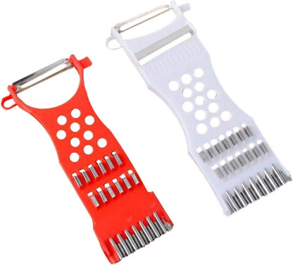 Double Head Vegetable Peeler Grater Slicer, Stainless Steel Cutter7