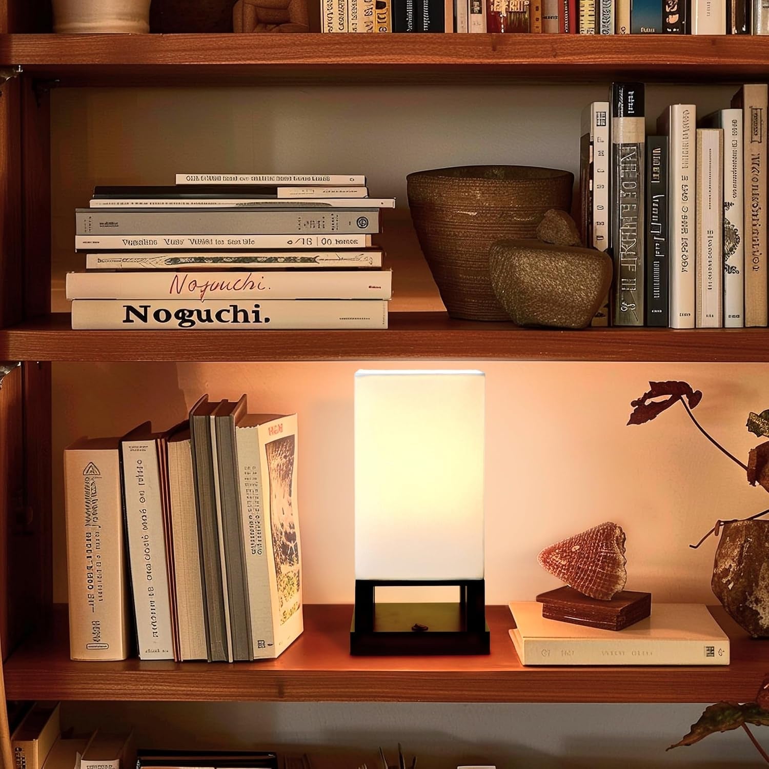 maxwell-bedside-lamp-with-usb-port-compact-table-lamp-for-bedroom-living-room-modern-asian-nightstand-lamp-with-wood-frame-led-bulb-soft-light-black