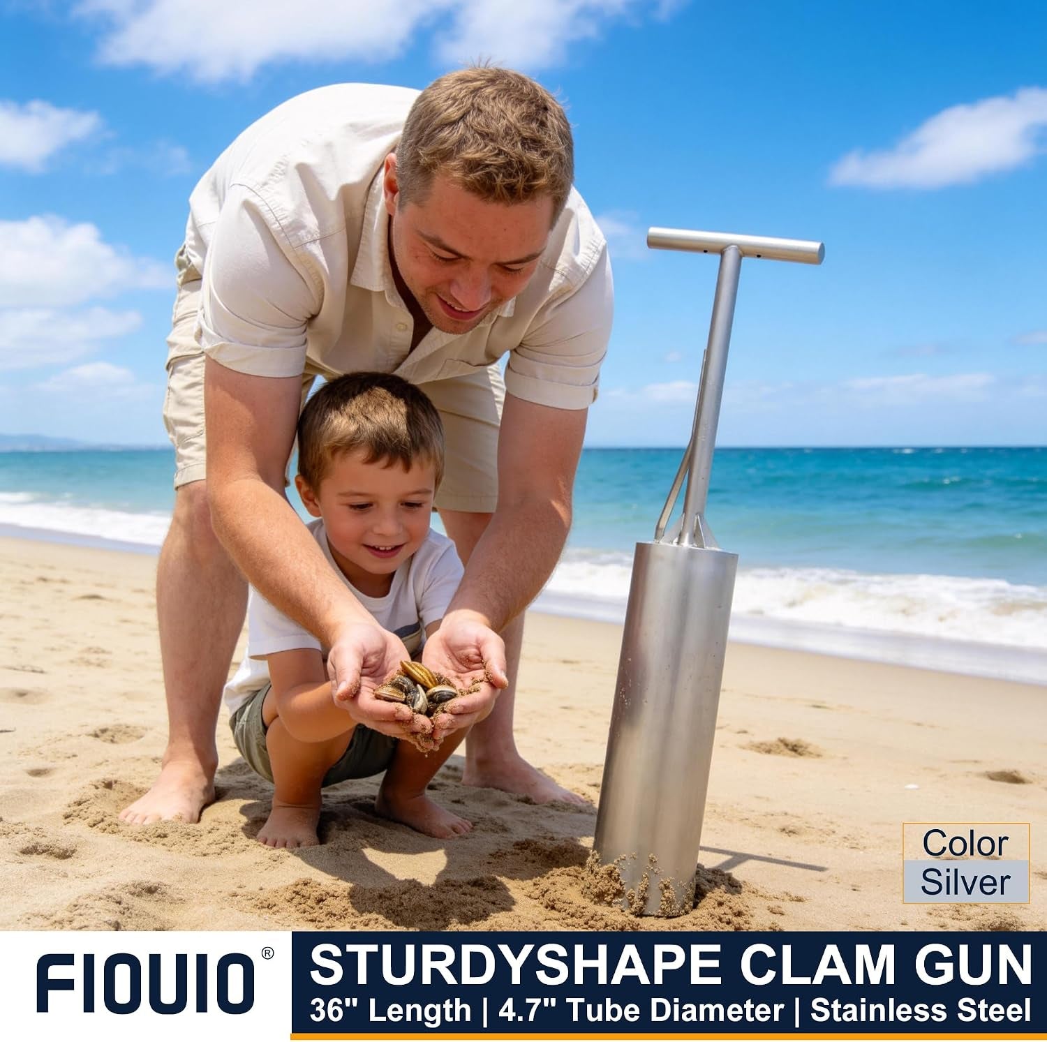 professional-clam-gun-36-stainless-steel-vacuum-clam-digger-tool-4-72-diameter-tube-for-efficient-razor-clam-cockle-shellfish-harvesting-on-beach