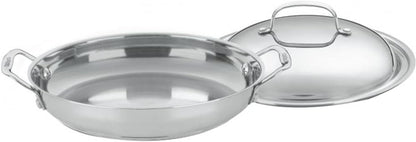 725-30D Chef'S Classic Stainless 12-Inch Everyday Pan with Dome Cover, Silver1