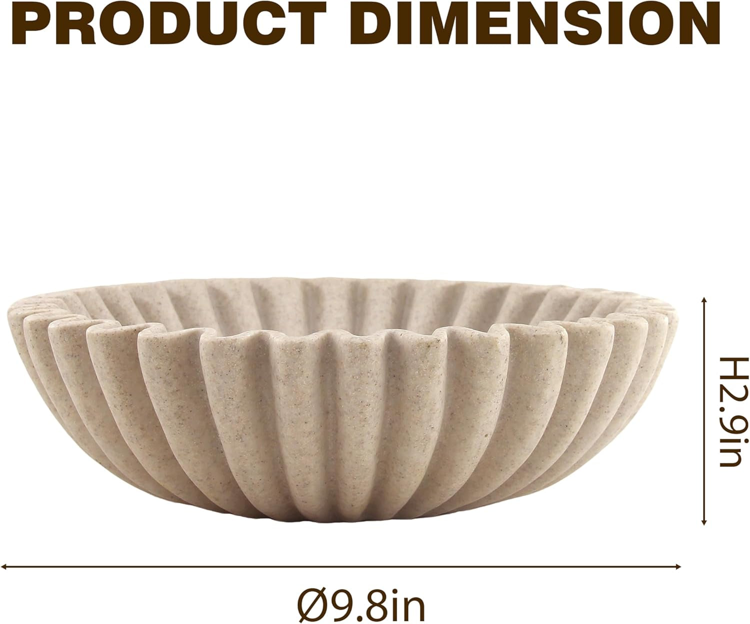 10-large-ruffle-decorative-fruit-bowl-for-entryway-coffee-table-scalloped-purse-key-holder-kitchen-countertop-console-modern-organic-home-decor-artificial-stone-beige