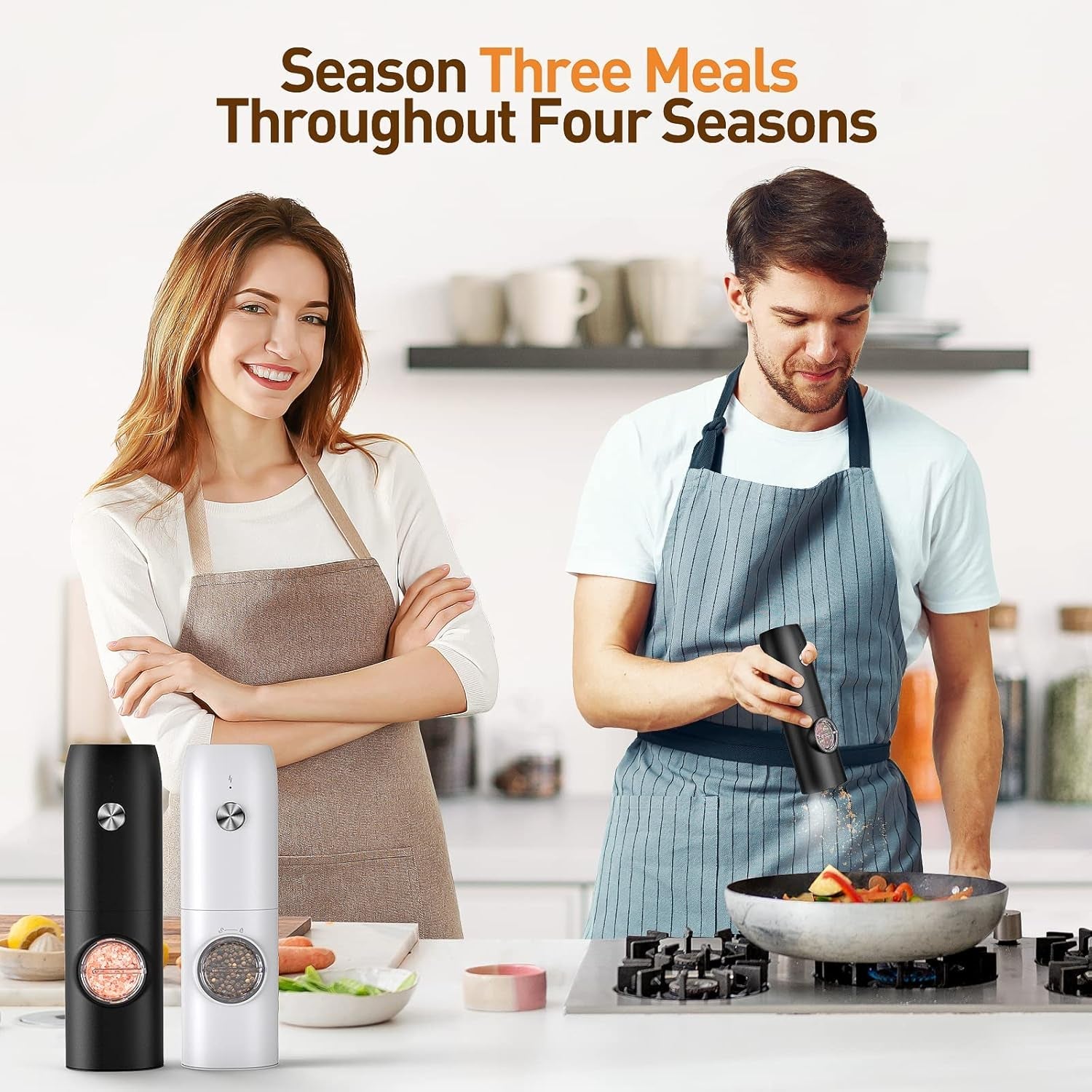 electric-salt-and-pepper-grinder-set-rechargeable-automatic-salt-and-pepper-shakers-adjustable-coarseness-pepper-grinder-with-led-kitchen-appliances-gifts-for-momblackwhite