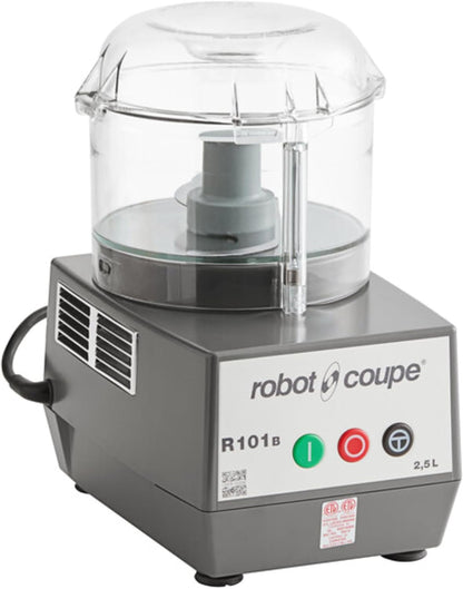 R101B CLR Food Processor, 2.5 Qt Polycarbonate Clear Bowl, 120V1