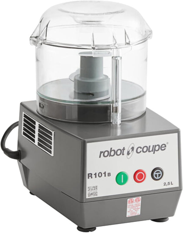 R101B CLR Food Processor, 2.5 Qt Polycarbonate Clear Bowl, 120V1