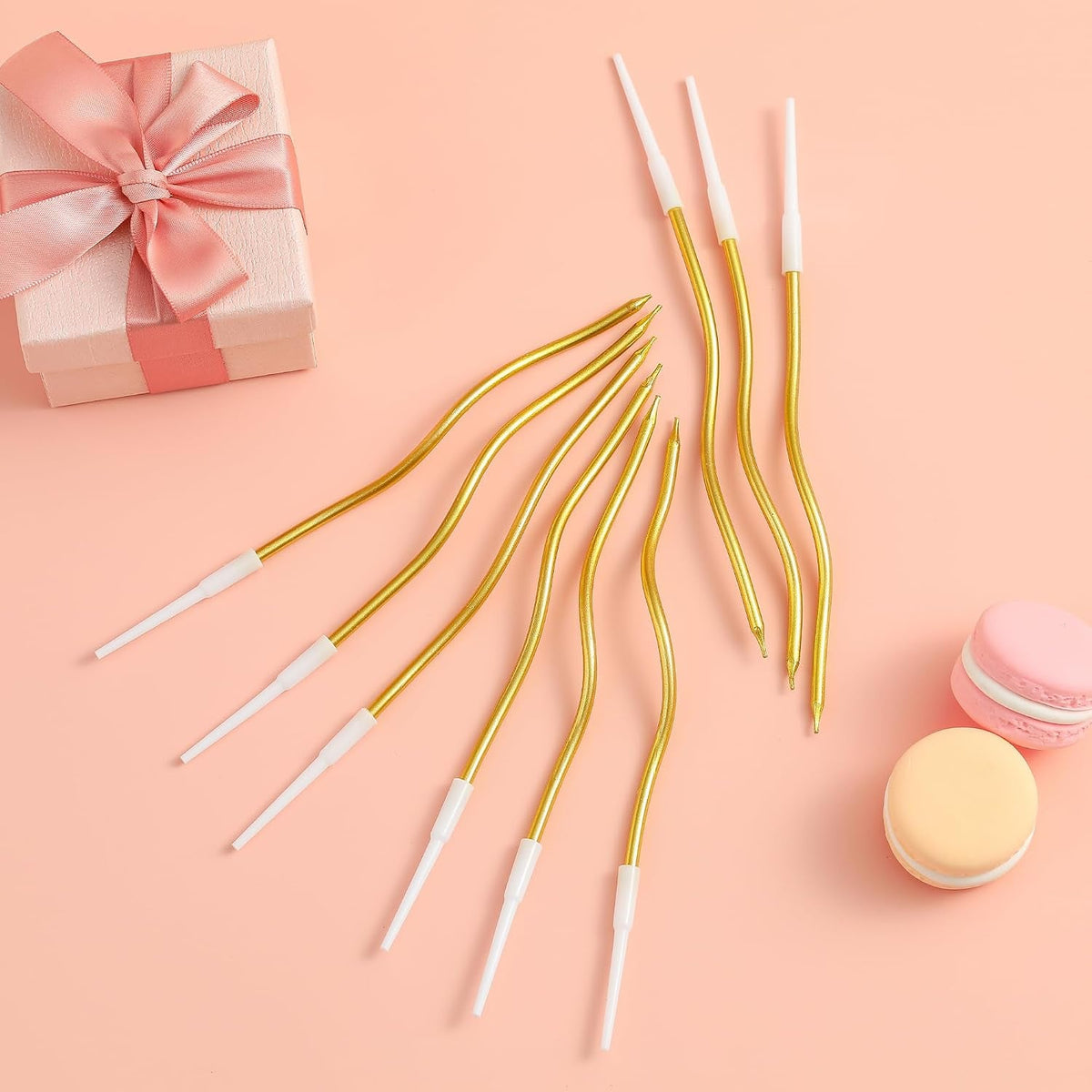 48-count-gold-spiral-long-thin-metallic-birthday-candles-cake-candles-birthday-parties-wedding-decorations-party-candles