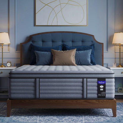 (Luxury Hotel) 14 Inch Hybrid King Size Mattress in a Box, Medium Firm1