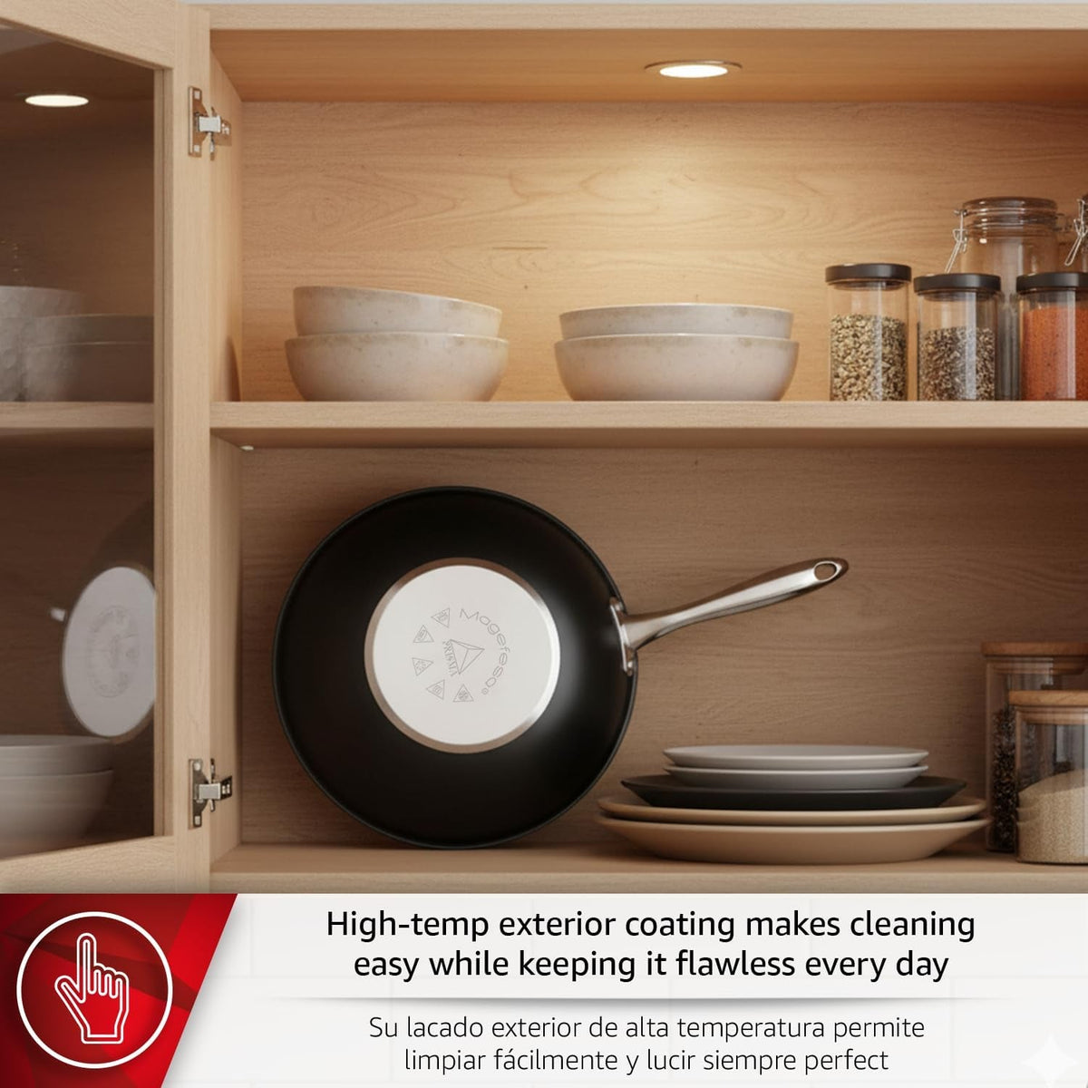 prisma-11-inch-stainless-steel-wok-with-triple-layer-nonstick-coating-induction-compatible-oven-dishwasher-safe-stir-fry-pan