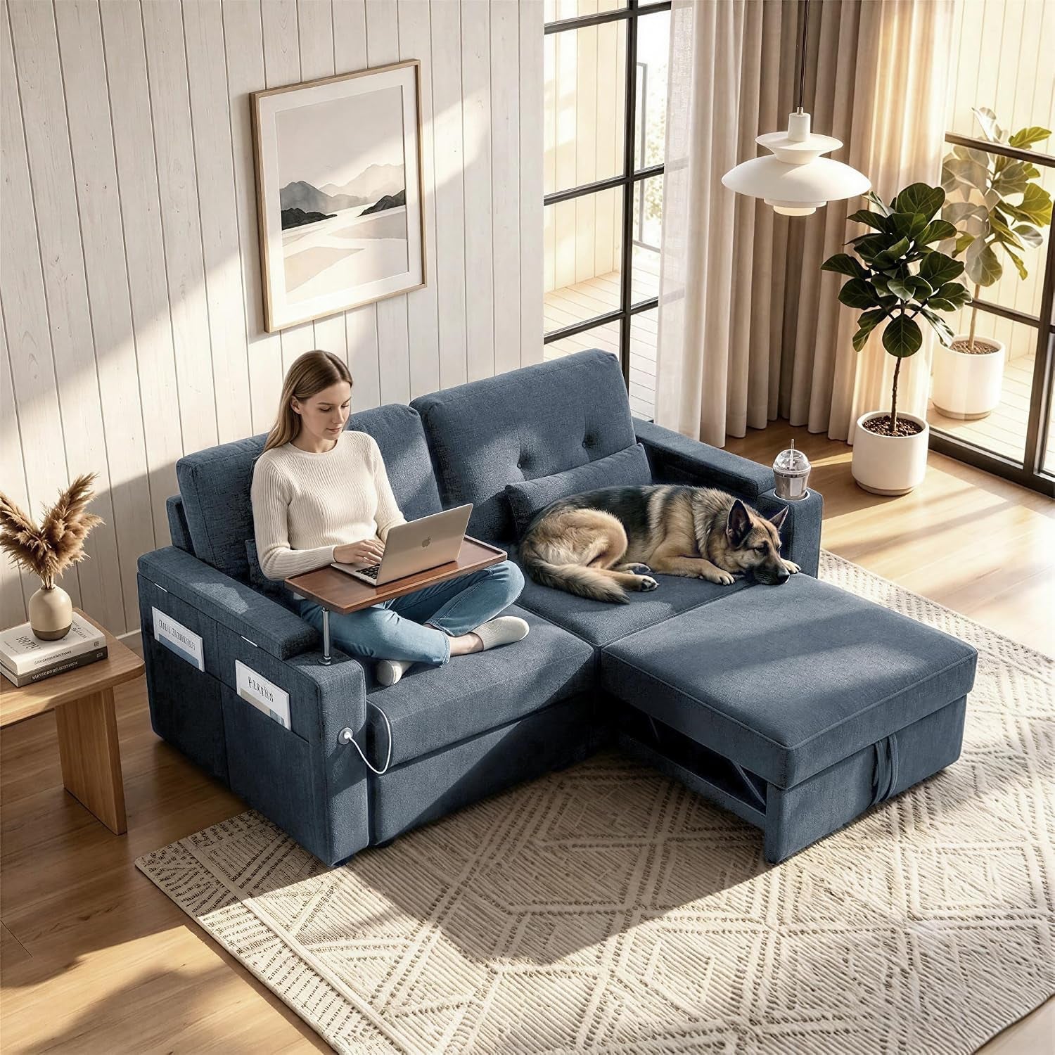 73-sleeper-sofa-convertible-sofa-bed-with-pull-out-couch-blue