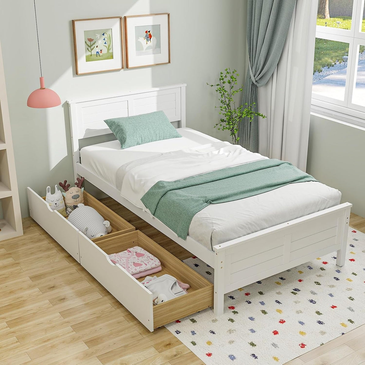 wood-twin-bed-with-2-storage-drawers-solid-wood-platform-bed-with-headboard-wooden-slats-support-mattress-foundation-no-spring-needed-twin-bed-frame-for-kids-teens-adults-white