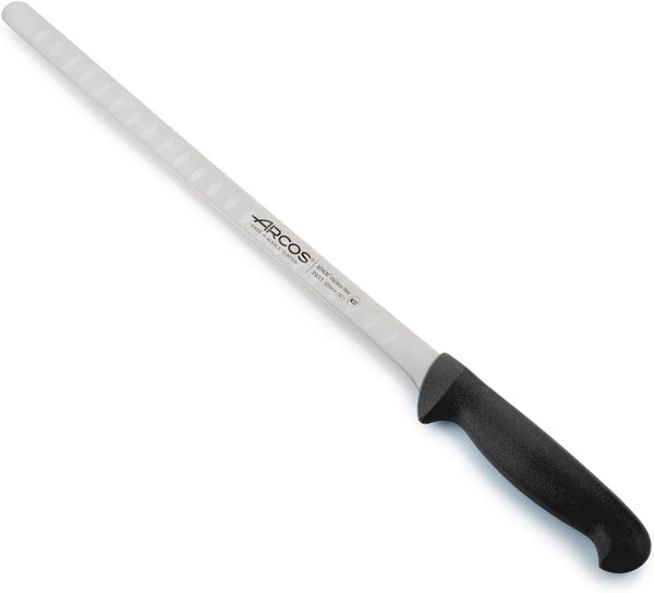 Salmon Knife/Fish Knife 12 Inch Nitrum Stainless Steel and 300 Mm Blade. Ergonomic Polypropylene Handle. Series 2900. Features Different Handle Colors to Make It Easier. Color Black.1
