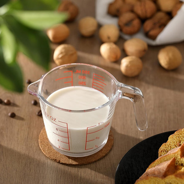 Glass Measuring Cup for Baking and Cooking, Kitchen Essentials Tools5