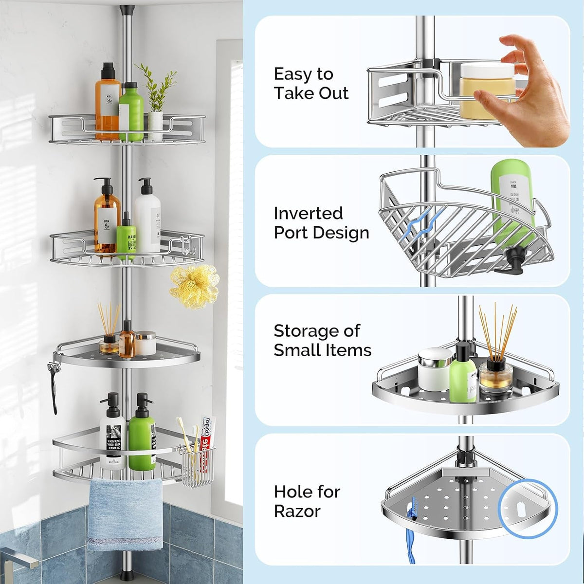 shower-caddy-tension-pole-4-tier-corner-shower-shelves-silver