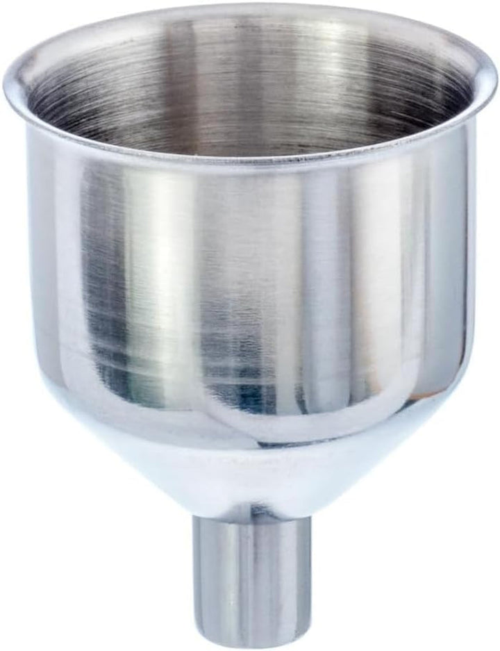 Stainless Steel Funnel for Flasks Bottles and Mini Bottles, Small Steel Drink Funnel for Filling Drinking Liquor Flask, Transferring Oil, Juice, Milk -HQ93