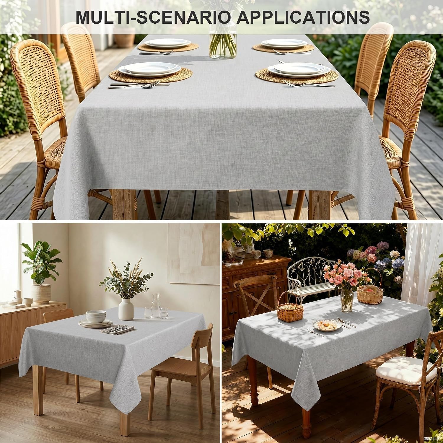 faux-linen-tablecloth-wrinkle-resistant-52-x-70-inch-grey-washable-dust-proof-rectangle-table-cloth-for-kitchen-dining-outdoor-picnic-farmhouse-decorative-oblong-table-cover