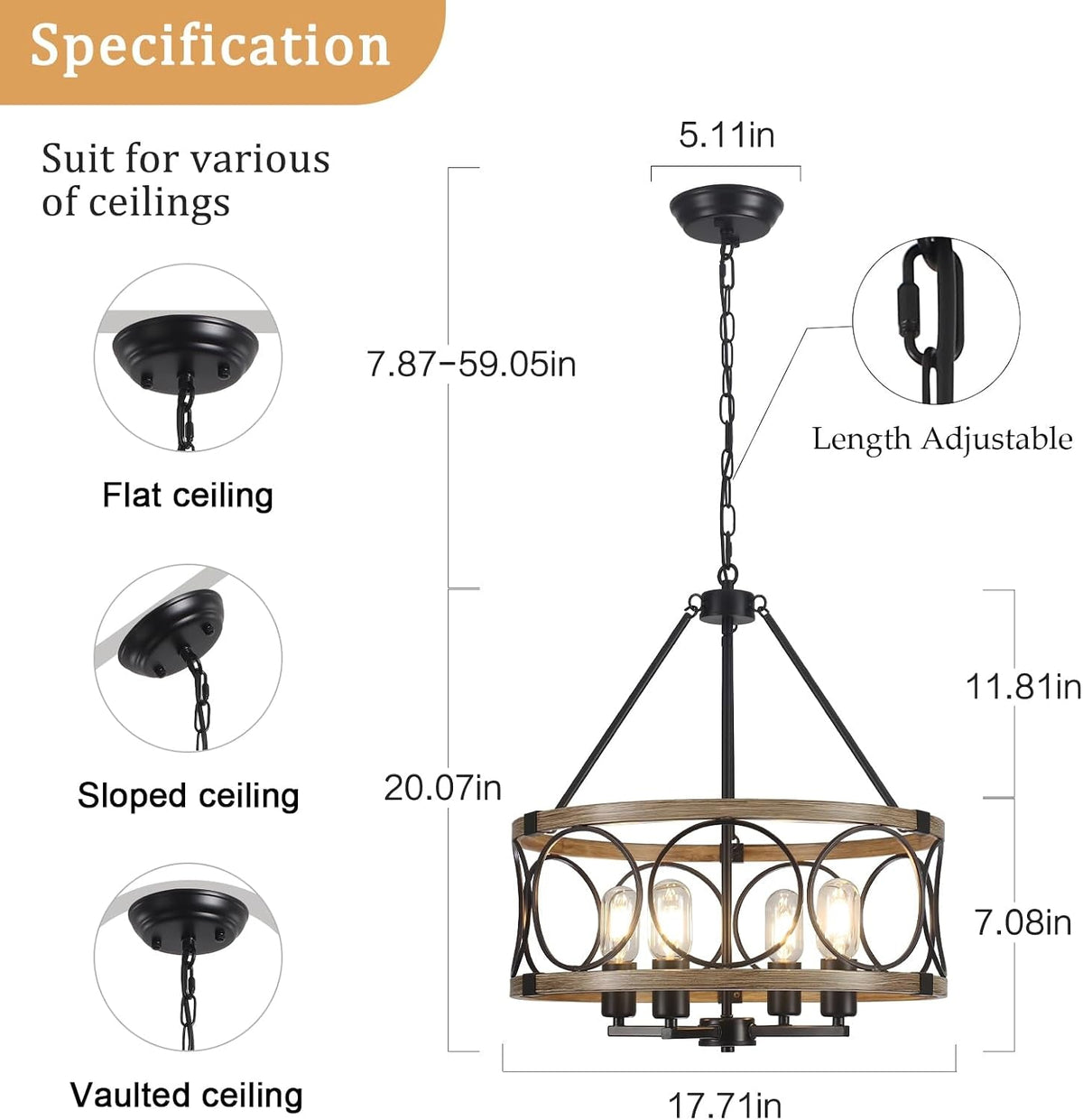 4-light-farmhouse-chandelier-rustic-faux-wood-chandeliers-dining-room-light-fixture-round-pendant-light-hanging-kitchen-island-light-for-living-room-entryway-foyer-black-wood-grain