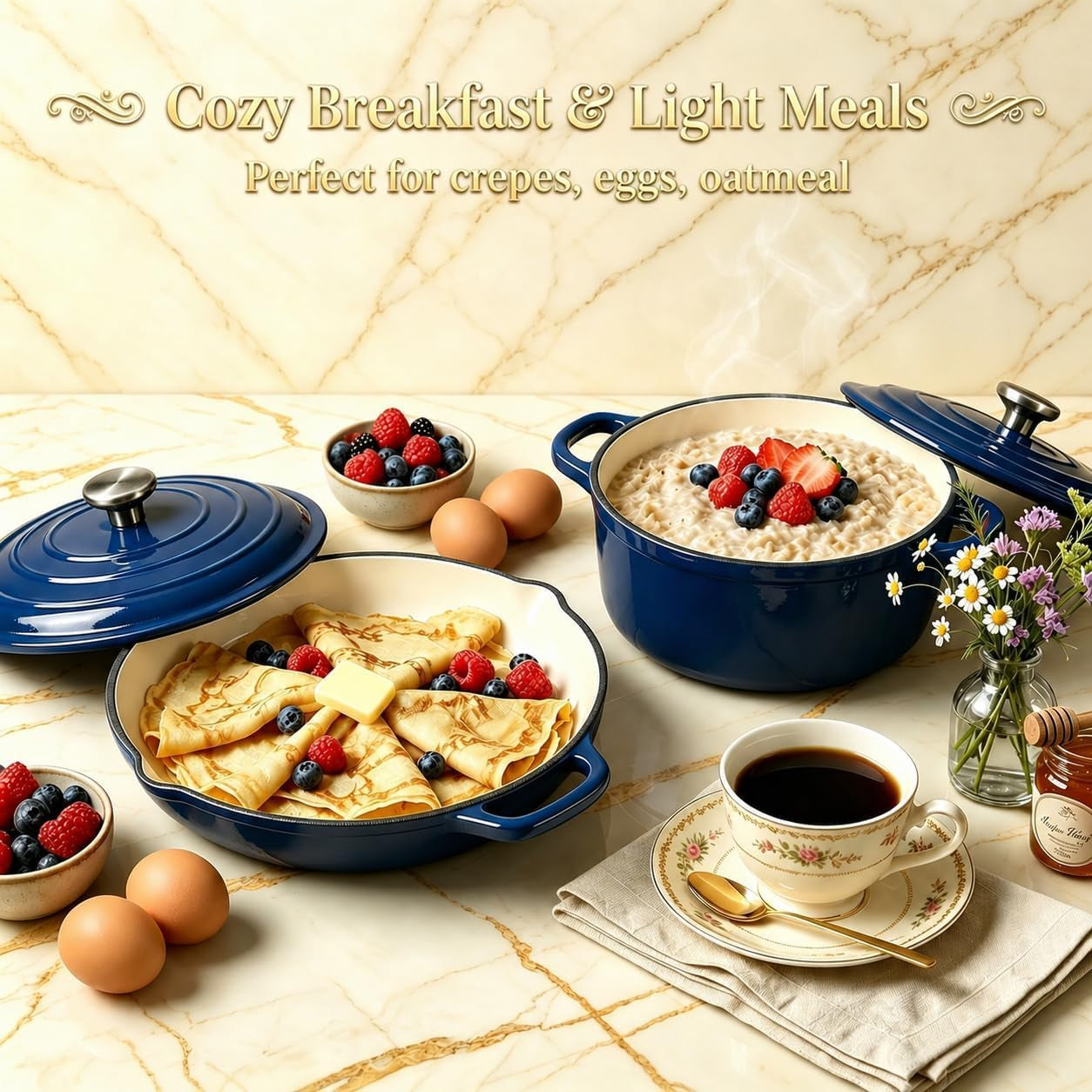 5-piece-navy-blue-enameled-cast-iron-cookware-set-includes-8-frying-pan-10-skillet-2-8qt-and-3-5qt-dutch-ovens-and-4-7qt-casserole