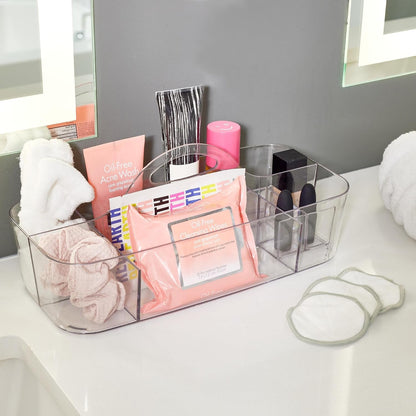 Plastic Cosmetic Organizer Tote, Clear7