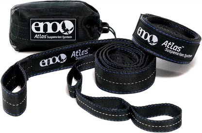 Atlas Suspension System - Tree Strap for Hammock - Accessories for Camping, Hiking, and Backpacking - Black/Royal1