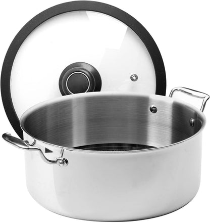 Ceramicqr Cookware - Made in France 7-Piece Quick Release Nonstick Set for Induction Cooktops - 11-Inch Fry Pan, Sauté Pan & Stockpot, 8-Inch Saucepan with Lids - Ceramic Cookware Set5