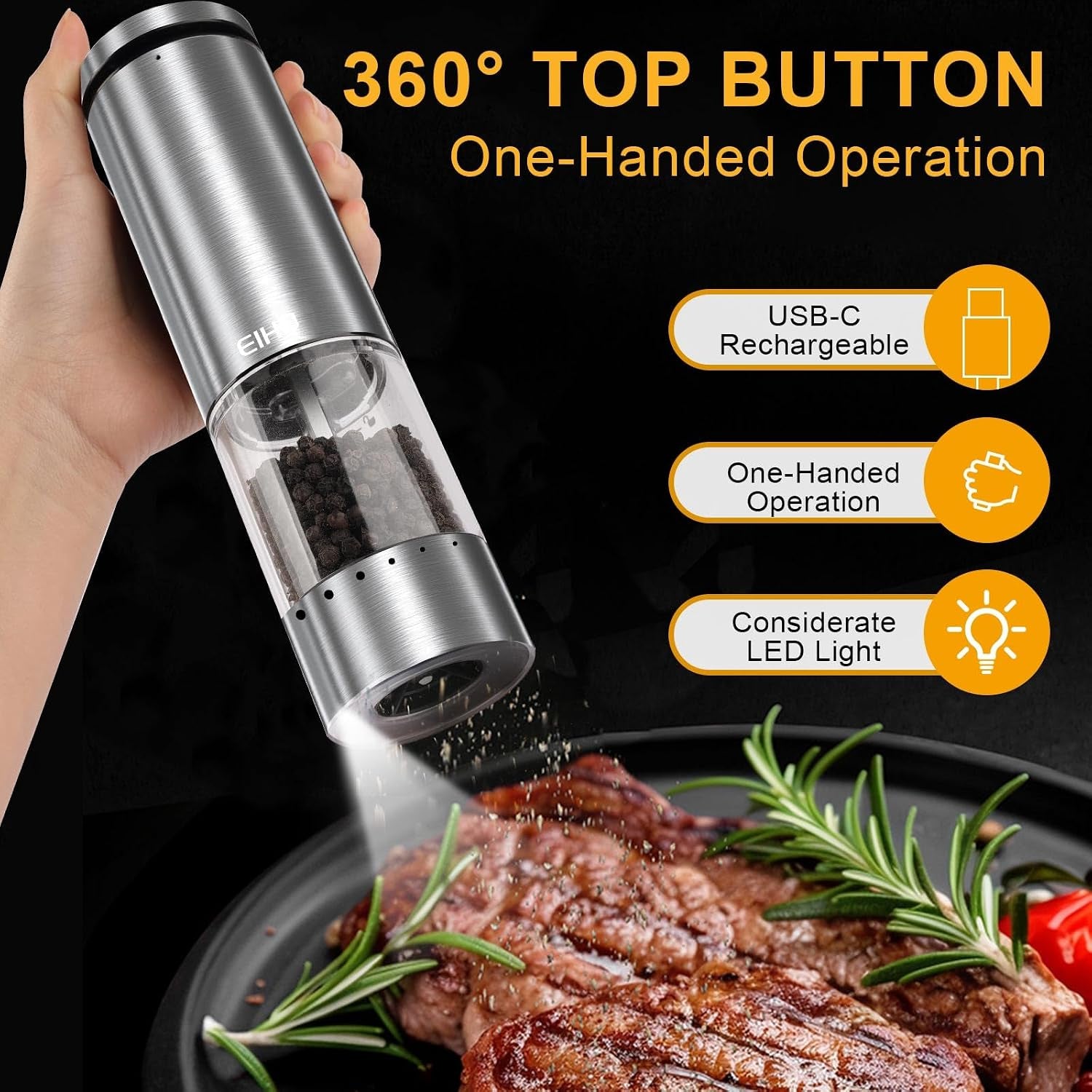 electric-salt-and-pepper-grinder-set-usb-rechargeable-upgraded-external-adjustable-coarseness-stainless-steel-automatic-salt-and-pepper-shakers-mills-with-led-light-house-warming-cooking-gifts