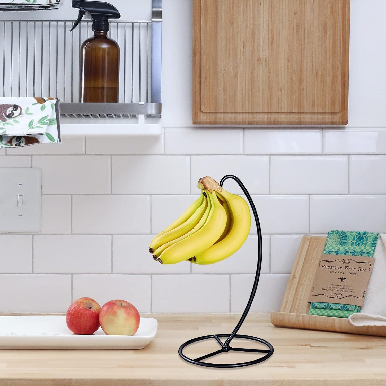 banana-holder-stand-banana-hanger-black-metal-bananas-tree-hanger