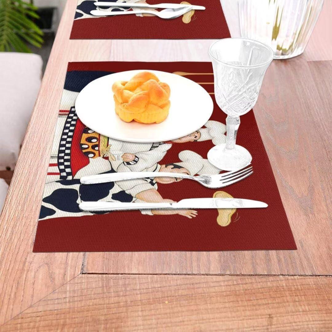 chef-placemats-set-of-4-three-chefs-heat-resistant-non-slip-artwork-dining-placemats-washable-table-mats-for-home-kitchen-18-l-x-12-w