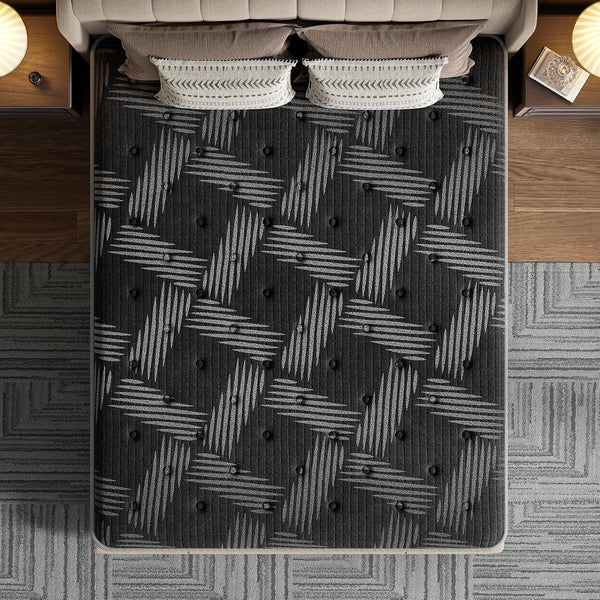 12 Inch Queen Mattress, Pocket Spring Motion Isolation, Certipur-Us11
