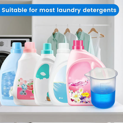 4PCS Silicone Laundry Detergent Cup Holder Laundry Detergent Dispenser Cups5