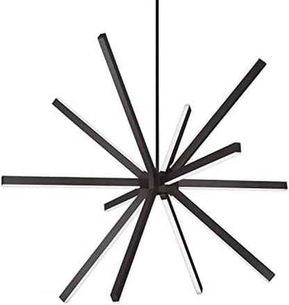 Sirius - 50W LED Chandelier-32.75 Inches Tall and 46.13 Inches Wide-Black Finish5