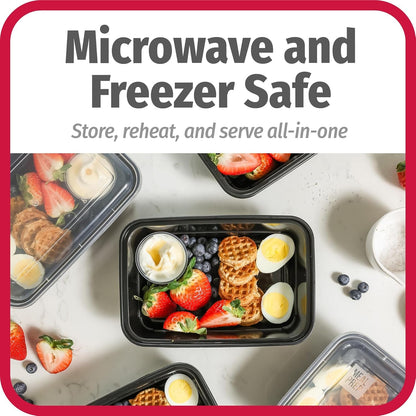 Meal Prep Containers, Single Compartment 10-Pack9