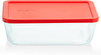Simply Store 11 Cup Glass Food Storage Container, Bpa-Free Lid1