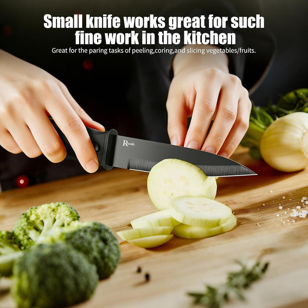 Kitchen Knife Set, 3 Pieces Chef Knives, for Meat/Vegetables/Fruits, Chopping/Slicing/Dicing/Cutting5